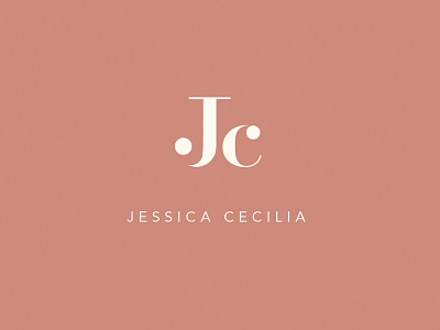Personal Identity Design branding corporate identity elegant flat jessica cecilia jessicacecilia logo minimalist personal identity
