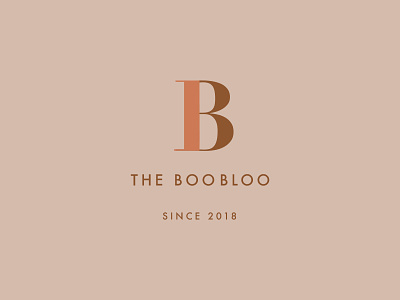 The Boobloo Visual Identity - Branded Bag Online Shop brand corporate elegant flat identity minimalist nude color online shop personal personal identity social media visual