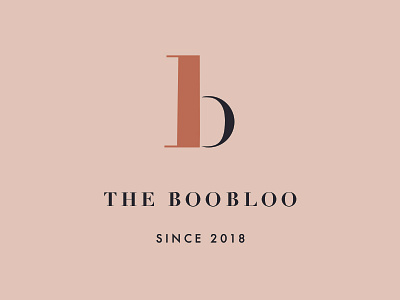 The Boobloo Visual Identity - Branded Bag Online Shop brand color corporate elegant flat identity minimalist nude online shop personal social media visual