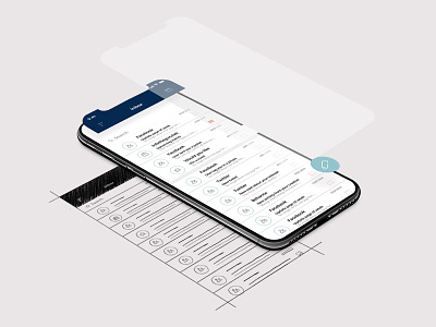 Mail app client iphone x mail message mobile mock up smart spam ui user ux
