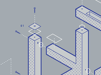 Dribble #60 isometric