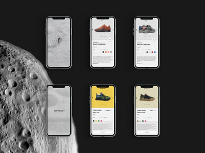 Sneakers App UI Design uiux design