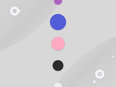 Colors for Anime Streaming App concept dailyui iosdesign pixels uidesign uiux uxdesign