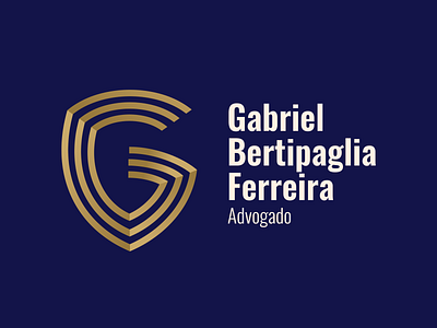 Gabriel Bertipaglia Lawyer g golden lawyer logo shield