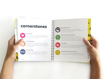 LEAP 2016 Booklet badges binding book booklet branding colors conference event icons summit typography