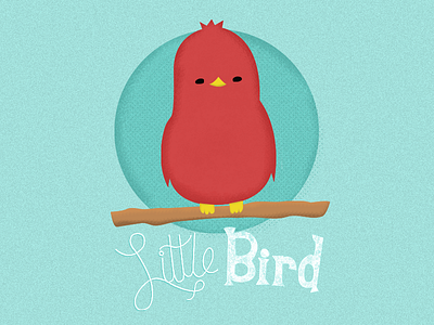 Little Bird bird colors doodle hand lettering illustration little bird sketch typography