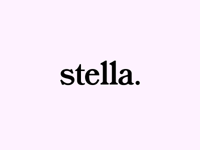 stella typography