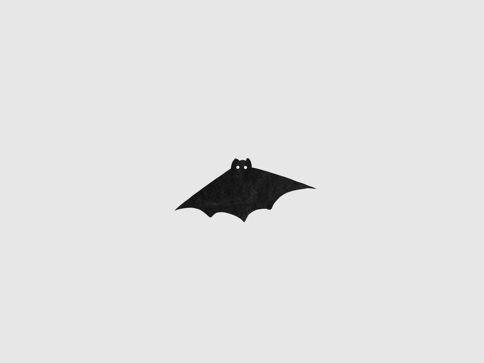Watching you animal animated animation bat batman creepy cute design drawing fear gif graphic graphic design illustration procreate