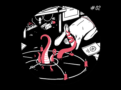 Witness - Fact #02 illustration monster pact peephole