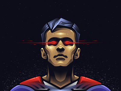 Superman Man of Steel character comic dc design fanart film hero illustraion superhero superman vintage design