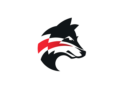 Thunder Wolf Logo Concept