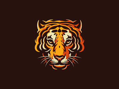 panthera tigris animal animal logo craft logo design icon illustration line logo logo logo design vector vintage logo