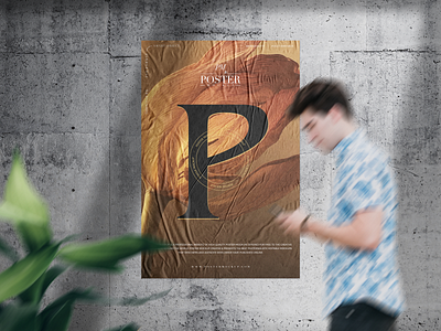 Download Poster Mockup Dribbble