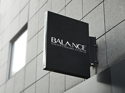 Studio Balance branding design designer healthy lifestyle icon logo minimal sports logo website
