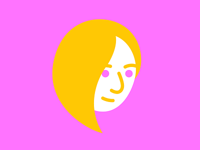 Co-Worker Portraits: Goli graphic design illustration neon people portrait rgb simple