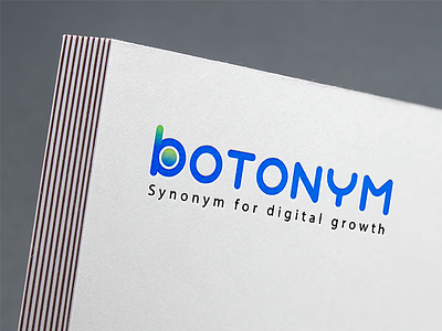 Botonym Logo agency bot botonym design digital marketing media seo