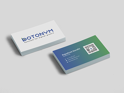 Botonym Business Card agency bot botonym business card design digital marketing media seo