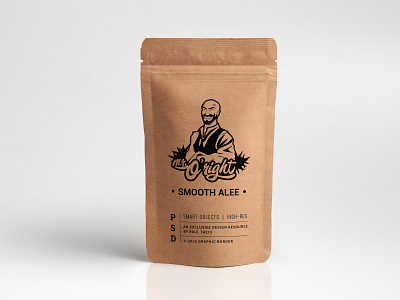 Mroright Bag design logo mockup packaging prototype