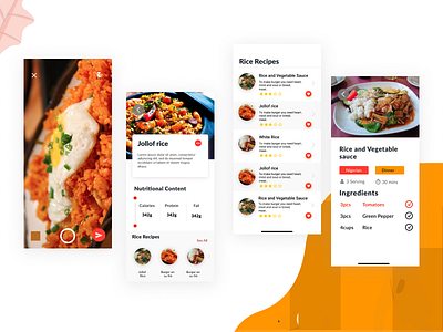 Shazam for food? food iphone x ui design