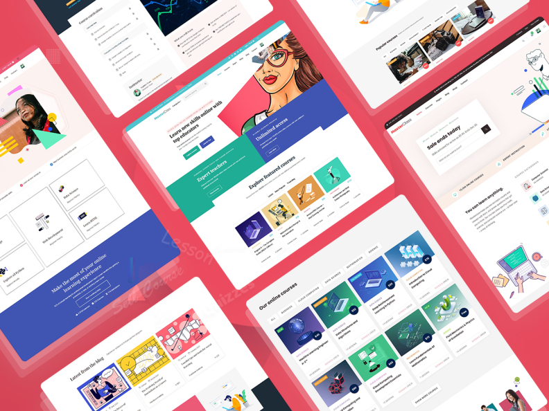 LMS & Education WordPress Theme by Tophive on Dribbble