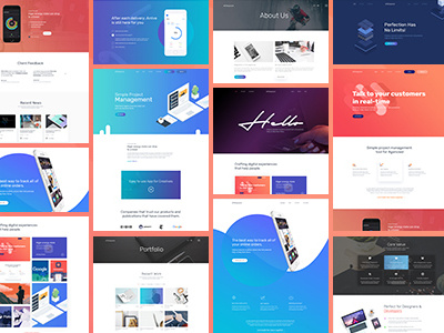 Creative Multi-Purpose PSD Templates agency blog business clean corporate creative ecommerce elegant minimal modern multipurpose portfolio