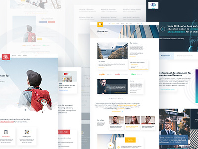 Education Landing Page