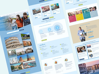 Website for albaTours Reisen GmbH Stuttgart sketch webdesign website concept website design website strategy
