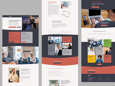 Website Design for IT Company sketch ui webdesign website concept website design website layout website strategy