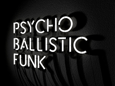 Psycho Ballistic Funk c4d illustration