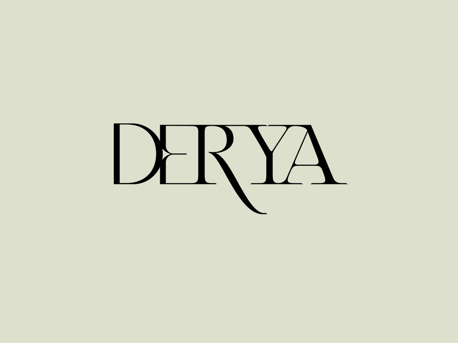 Logo \ Branding DERYA Cosmetic Skin Care by Julia Arnhem on Dribbble