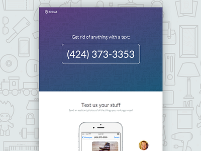 Unload - Get rid of your stuff with just a text