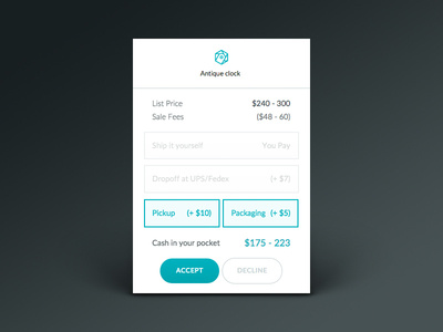 Unload Pricing Agreement