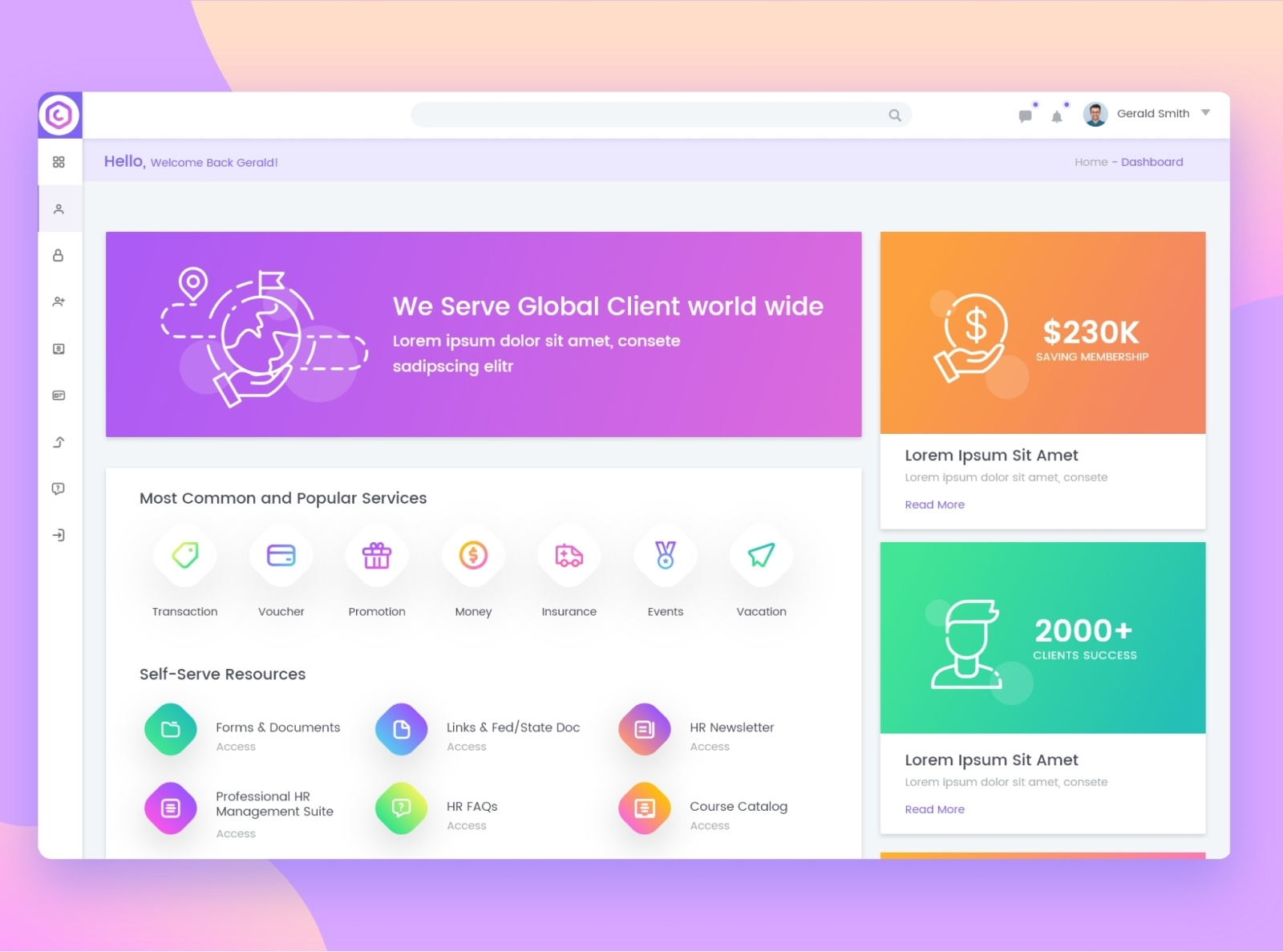Employer Portal Design by Ashish kumar on Dribbble