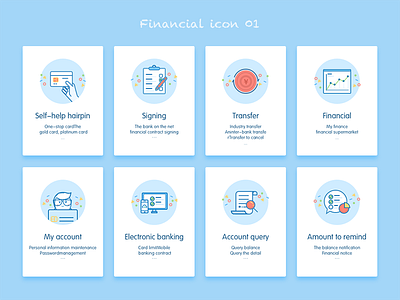 Pennill Financialicon01 design financial flat icon style visual