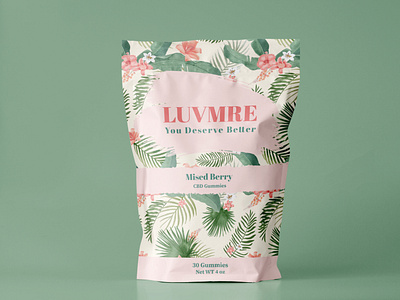 LUVMRE Pouch Packaging Design