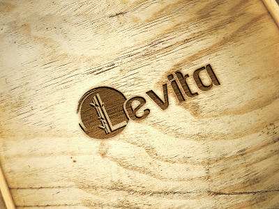 Levita logo design branding design eco friendly graphic design logo logo design logodesign milimastic logo organic shot typography vector