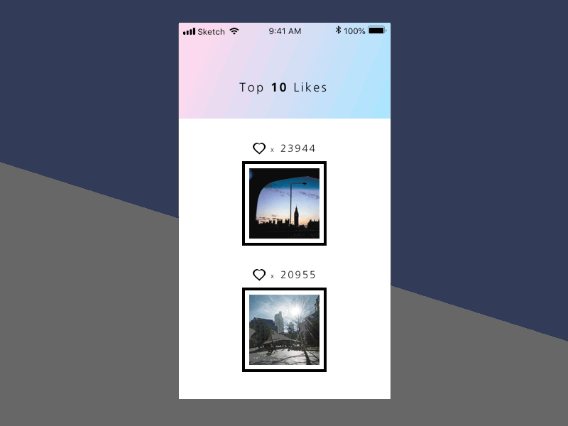 Daily UI #019 dailyui leaderboard