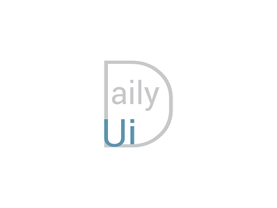 Daily UI #052 dailyui logo