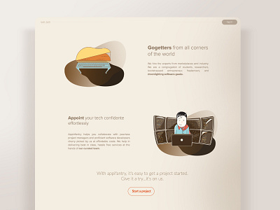 Not-your-everyday Color Palette design illustration ui ux vector website design