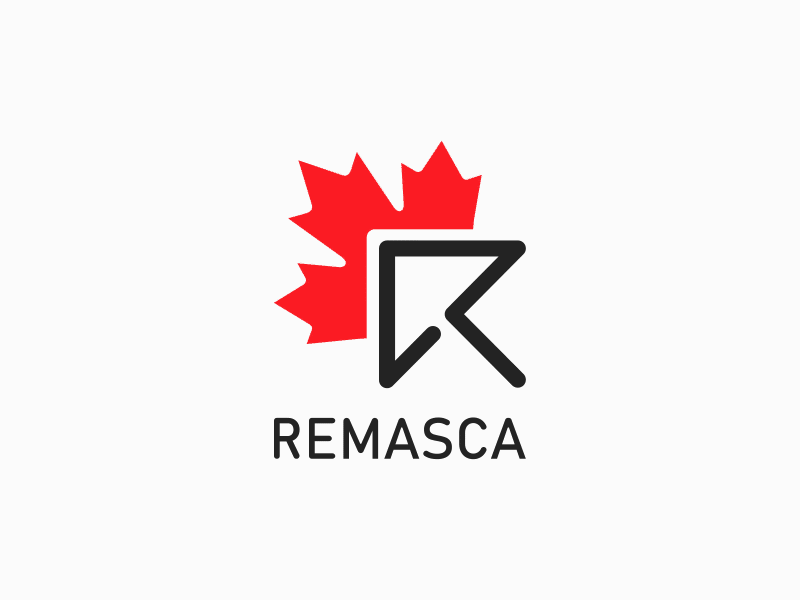 Remasca Logo Animation ahmed badry animation badry branding logo logo animation remasca remasca logo remasca logo animation