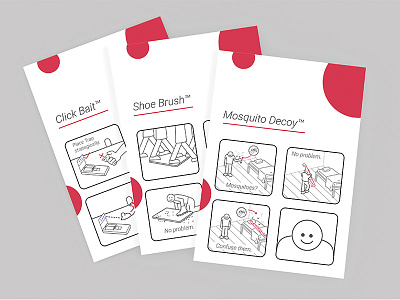 Useless™ Product Instruction Manuals brand branding comic design flyer how to icon ikea instruction manual product useless