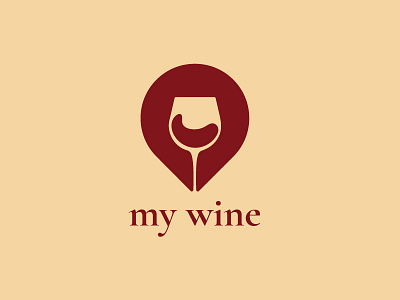 Logo My Wine brand branding icon identity logo logo design logo designer logos logotype symbol thirtylogos wordmark