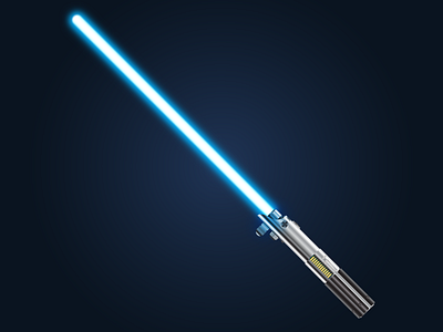 Luke Skywalker's Lightsaber by Alexandru Antonie on Dribbble