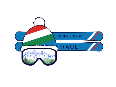 Ski Instructor Logo