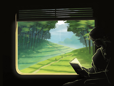 Train to Sylhet illustration