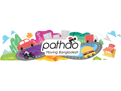 Pathao illustration