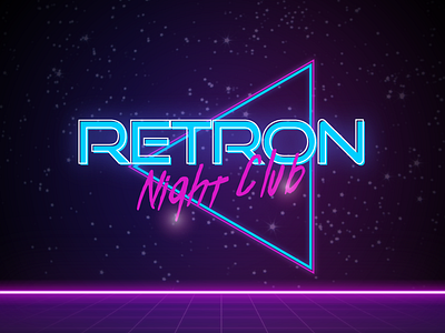 Club Retro Logo Vector