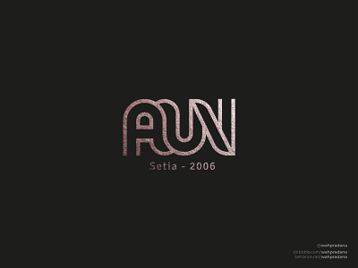Aulia Nasution Personal Branding | Logo