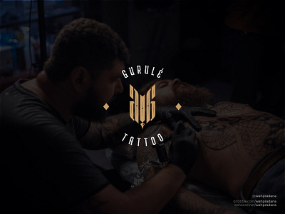 Gurule Tattoo | Logo branding creative design elegant fancy graphic deisgn illustration lettermark logo logo design logodaily logos luxury modern monogram symbol tattoo tattoo design