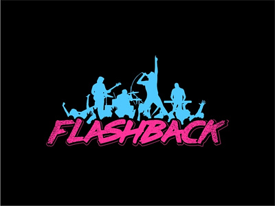 Flashback - Band logo available for hire digital art digital painting graphics graphics design illustration logo design vector vector art vectors